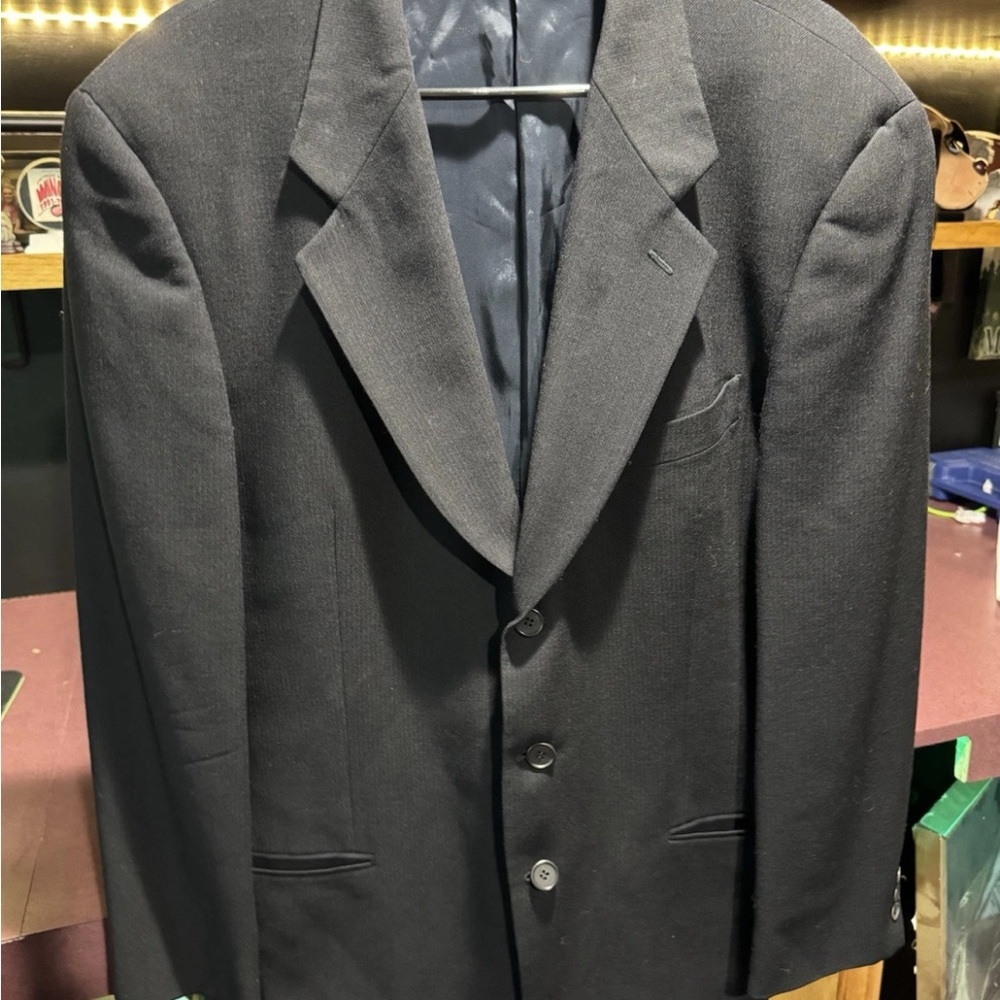 Armani Collezioni Black Men's Blazer